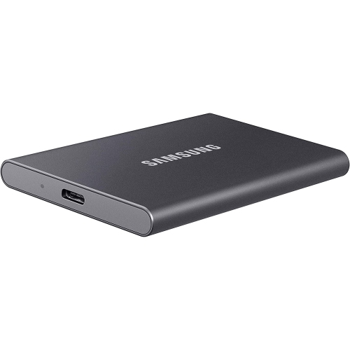 Samsung T7 Portable SSD - MU-PC1T0T/AM - USB 3.2 (Gen2, 10Gbps) External SSD - 1TB - Grey [Open Box] by SAMSUNG - Open Box condition - Image 4