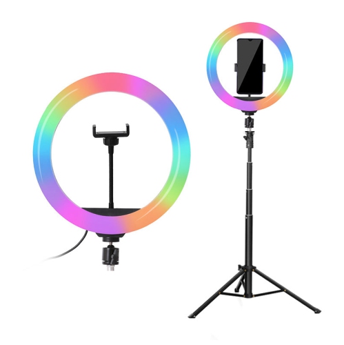 PANDACO Anneau lumineux RGB LED pour selfie