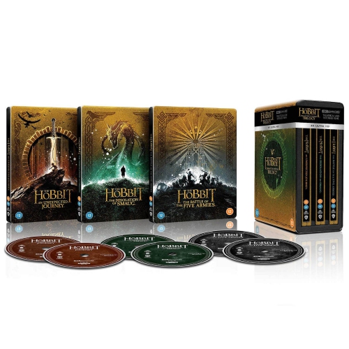 The Hobbit Trilogy - Édition limitée 4K Ultra HD Steelbook Collection