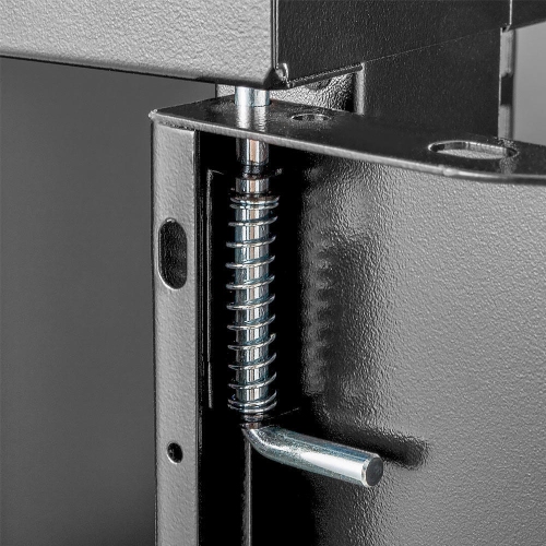 Armoire de serveur murale 12U, armoire de serveur de données réseau avec porte en verre, 2 ventilateurs de ventilation alimentés en courant