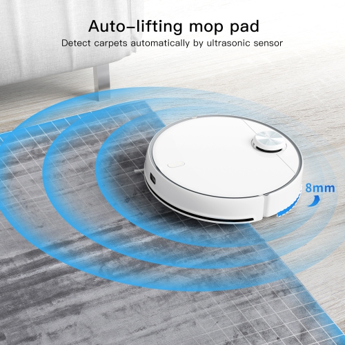 Redroad 5-in-1 Robot Vacuum and Mop with Auto-Self Cleaning Station, G10