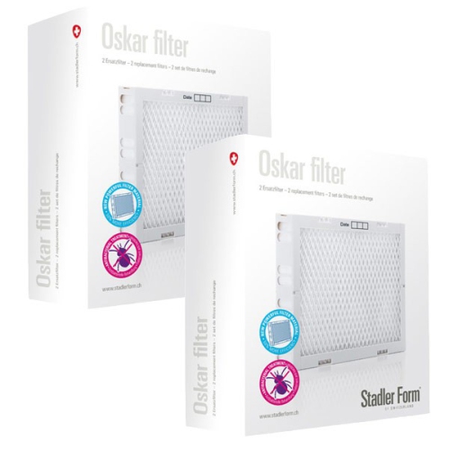 Stadler Form OSKAR Evaporative Humidifier with 2 Pack Filter Bundle