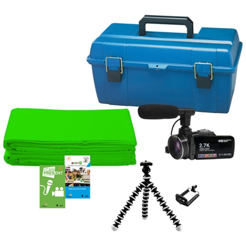 HAMILTONBUHL  Media Production Studio Kit Small Contains HDv17Bk, HDv17-Mic, Tpod20 Screen Fabric, Software for Both Grn-Kit And Ani-Kit Packed In