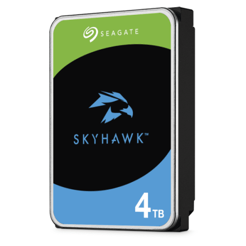 Seagate SkyHawk Surveillance 4TB HDD 3.5" SATA 5400RPM Silver Internal Hard Drives