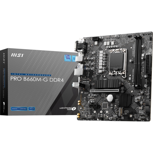 MSI PRO B660M-G DDR4 ProSeries Motherboard