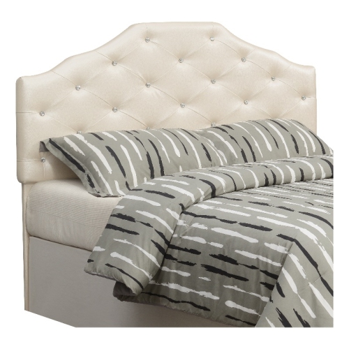 Dawson Pearl Faux Leather Upholstered Queen Headboard