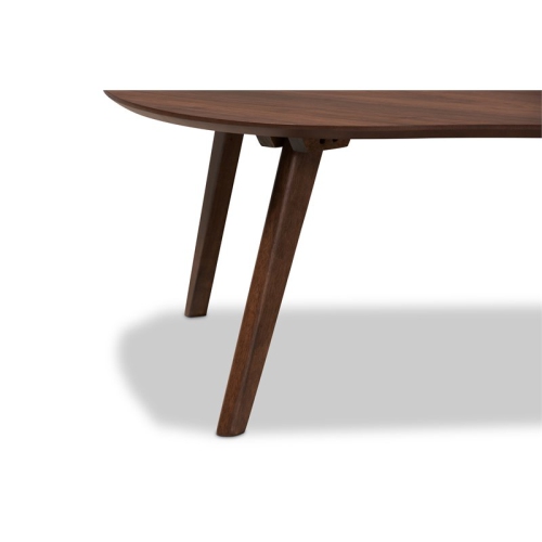 Baxton Studio Scarlette Brown Finished Coffee Table