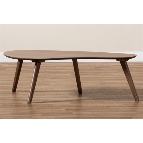 Baxton Studio Scarlette Brown Finished Coffee Table