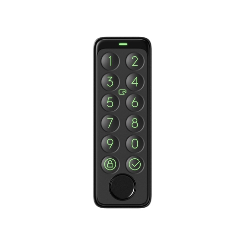 SWITCHBOT  Keypad Touch for Lock | Fingerprint Keyless Home Entry, Ip65 Waterproof, Supports Virtual Passwords for Home Security