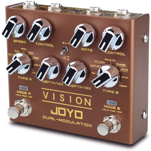 JOYO TECHNOLOGIES  Visions Dual-Channel Modulation Guitar Effect Pedal