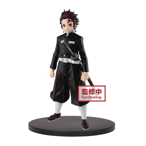 Demon Slayer Kimetsu No Yaiba 6 Inch Static Figure - Tanjiro Kamado Killing Corps V6