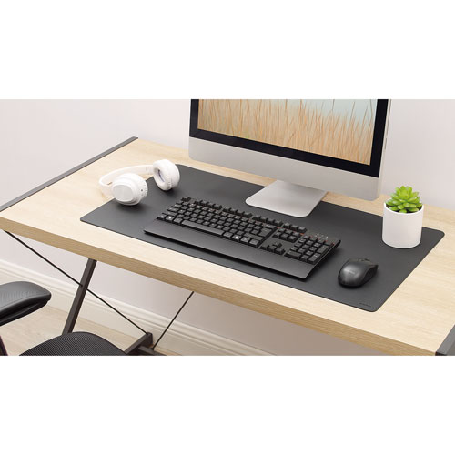 Grand tapis de souris d'Insignia - Noir - Exclusivité Best Buy