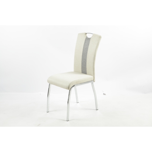 Aerys Jane Dining chairs in Fabric, Light Grey