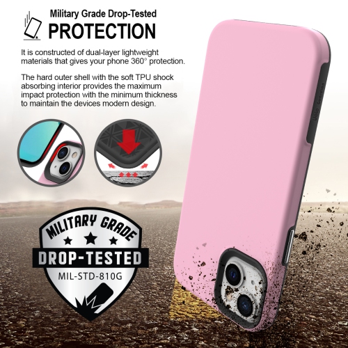 Uolo Guardian Drop Rated Hard Shell Case Cover for iPhone 14 Plus - Pink