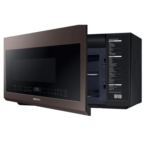 Samsung 2.1 cu. ft. Over The Range Microwave with Sensor Cooking, Tuscan Stainless - ME21R706BAT