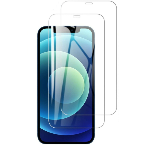 [2 PACK] Apple iPhone 14/14 Pro/13/13 Pro/12/12 Pro Screen Protector 9H Hardness Tempered Glass Screen Protector LCD Flim Guard - Case Friendly