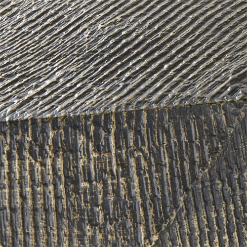 Bowery Hill Modern Metal 3-Piece Occasional Set in Brass Finish