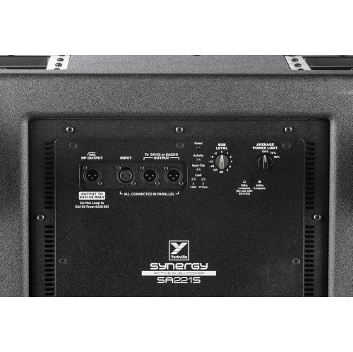 Yorkville Sound Synergy Array Series Dual-21'' 6kW Powered Sub