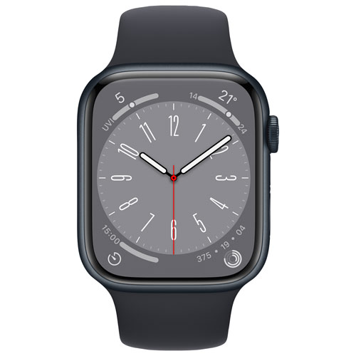 Apple Watch Series 8 (GPS + Cellular) 45mm Midnight Aluminum
