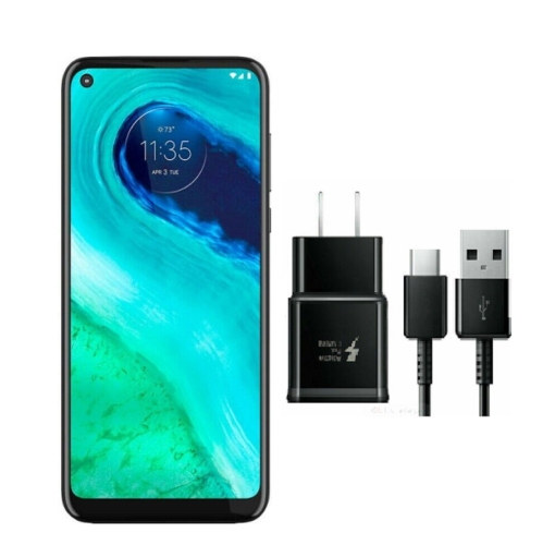 MOTOROLA  Refurbished (Good) - Moto G Fast 32GB Unlocked Pearl In White Best battery life but easily shatter screen