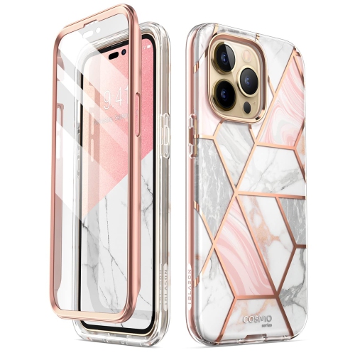 i-Blason Cosmo Series for iPhone 14 Pro Max Case 6.7 inch, Slim Full-Body Stylish Protective Case with Built-in Scree