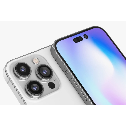 iPhone 14 Pro – Étui transparent Crystal, étui mince en TPUR antichoc, 1,5 mm d’épaisseur, mince étui en TPUR transparent résistant au jaunissement,