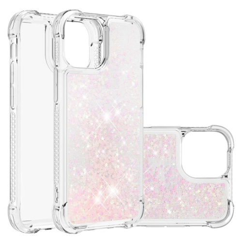 HLD  Cotdinfor Compatible With Iphone 14 Pro Max Case Glitter Liquid Cute Clear Phone Case Floating Quicksand Shockproof Protecti