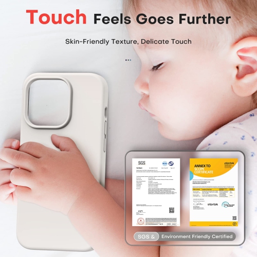 TOCOL 5 in 1 for iPhone 14 pro max Case, with 2 Pack Screen Protector + 2 Pack Camera Lens Protector, Slim Liquid Silicone