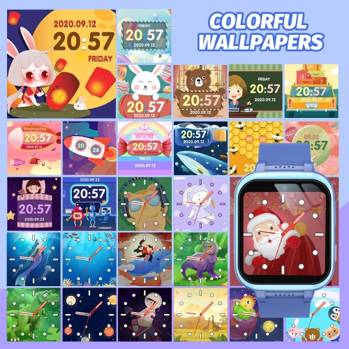 Kids Smart Watch with Dual Camera, Games, Music, Flashlight & Learning Tools – HD Touchscreen Smartwatch Gift for Boys & Girls Ages 6-13