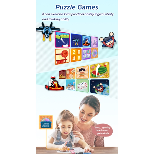 Kids Smart Watch with Dual Camera, Games, Music, Flashlight & Learning Tools – HD Touchscreen Smartwatch Gift for Boys & Girls Ages 6-13