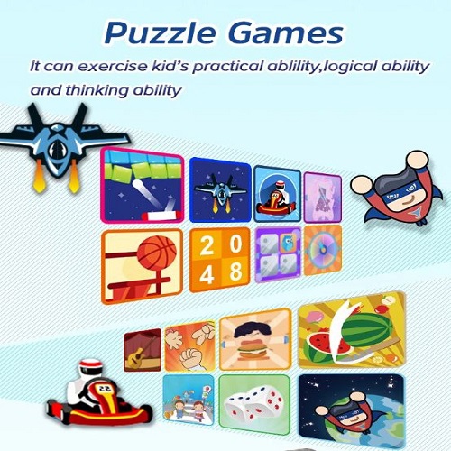 Kids Smart Watch with Dual Camera, Games, Music, Flashlight & Learning Tools – HD Touchscreen Smartwatch Gift for Boys & Girls Ages 6-13