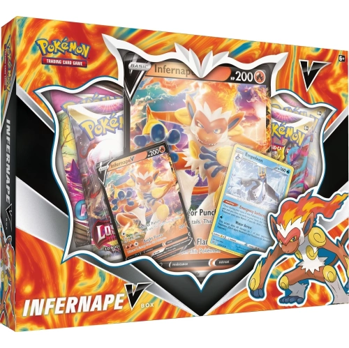 Jeu de cartes Pokémon USA : La boîte en V de Infernape