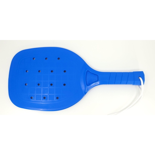 PRISP Set of Pickleball Racquets - 6 Coloured Sturdy Plastic Paddles