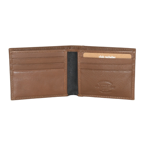 Club Rochelier Men's Billfold with Removable Card Holder Set