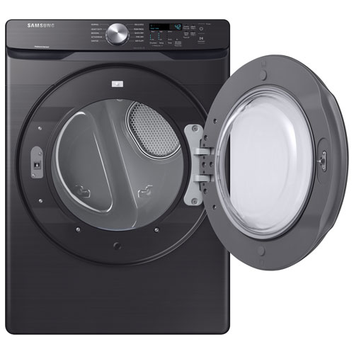 Samsung 7.5 Cu. Ft. Electric Dryer (DVE45T6005V/AC) - Black Stainless Steel