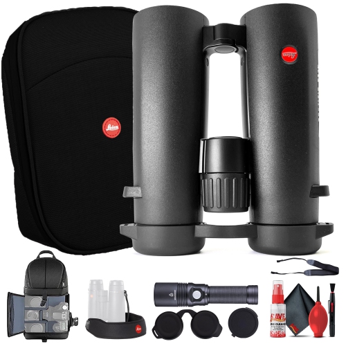 Jumelles 8x42 Noctivid Prism de Leica – Noir + trousse d’accessoires 6Ave