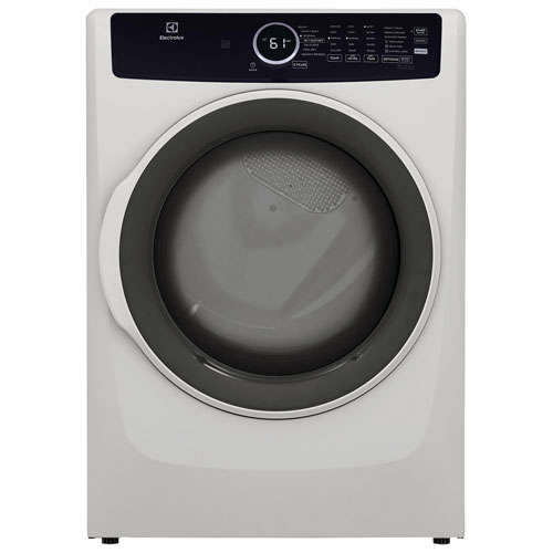 Boîte ouverte - Sécheuse électrique à vapeur 8 pi³ d'Electrolux - Blanc - Parfait état