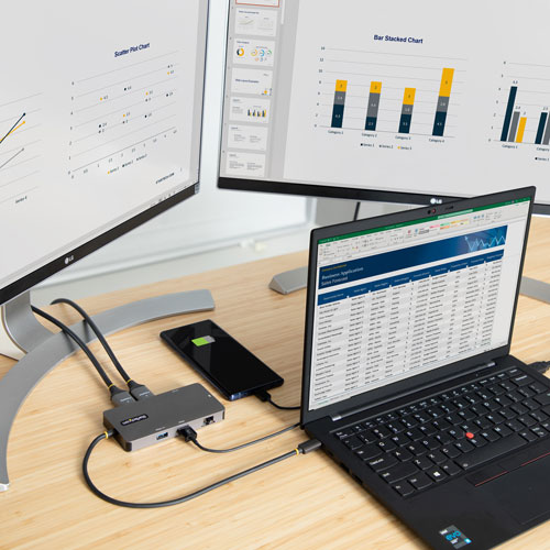 StarTech 8-In-1 USB-C Hub with Power Delivery