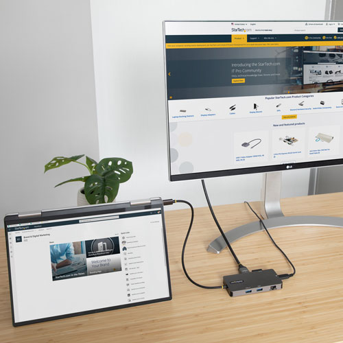 StarTech 8-In-1 USB-C Hub with Power Delivery