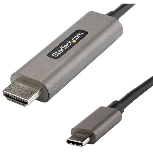 Câble USB-C à HDMI Ultra HD 4K de 1 m - Gris cosmique