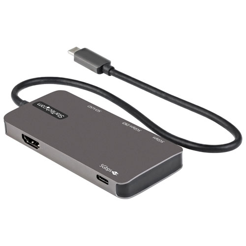 StarTech 6-In-1 USB-C Hub with 4K HDMI & Power Delivery