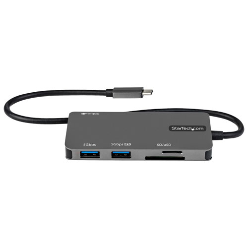 StarTech 6-In-1 USB-C Hub with 4K HDMI & Power Delivery