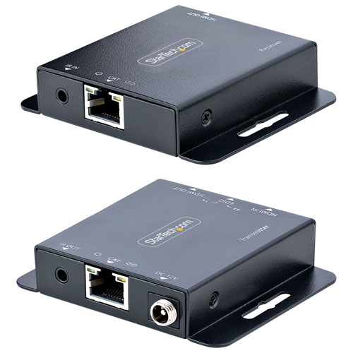 StarTech 4K HDMI Extender Over CAT6/CAT5 Ethernet Cable - Black