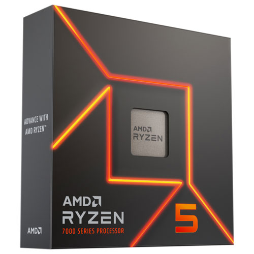 AMD Ryzen 5 7600X 6-Core 4.7GHz AM5 Processor | Best Buy Canada