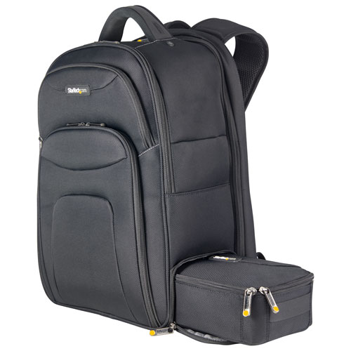 Sac à dos de StarTech pour portable de 17,3 po avec rangement pour accessoires amovible (NTBKBAG173)