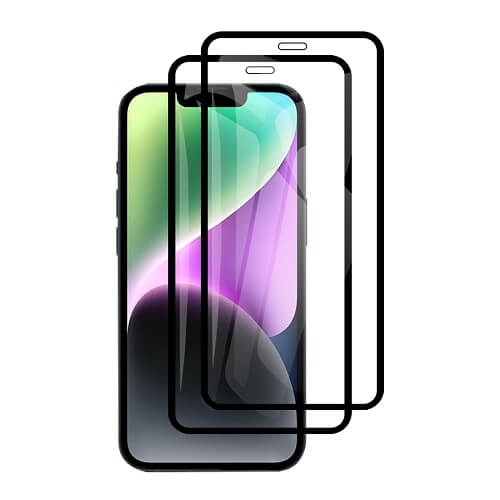 SuperShield Apple iPhone 14/14 Pro/13/13 Pro/12/12 Pro Screen Protector 9H Hardness Tempered Glass Screen Protector LCD Flim Guard - Case Friendly