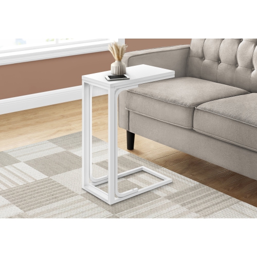 MONARCH SPECIALTIES  I 3478 Accent Table - 25"h / / Metal In White