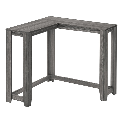 Monarch Specialties I 3658 Accent Table - 36" / Grey Corner Console