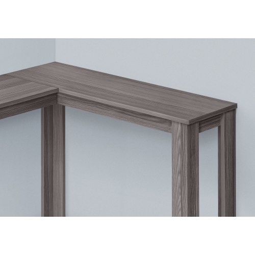 Monarch Specialties I 3658 Accent Table - 36" / Grey Corner Console