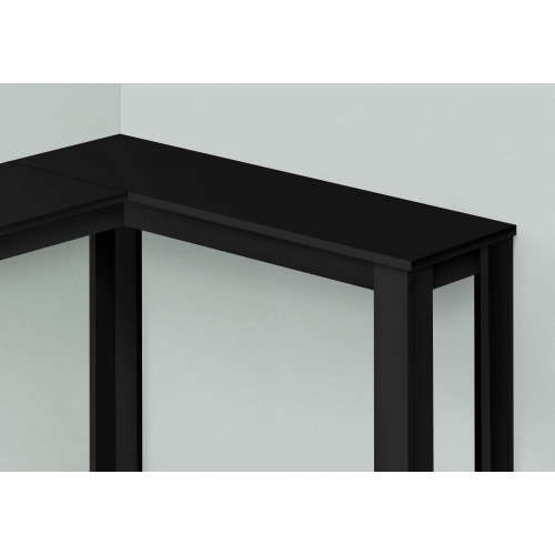Monarch Specialties I 3657 Accent Table - 36" / Black Corner Console